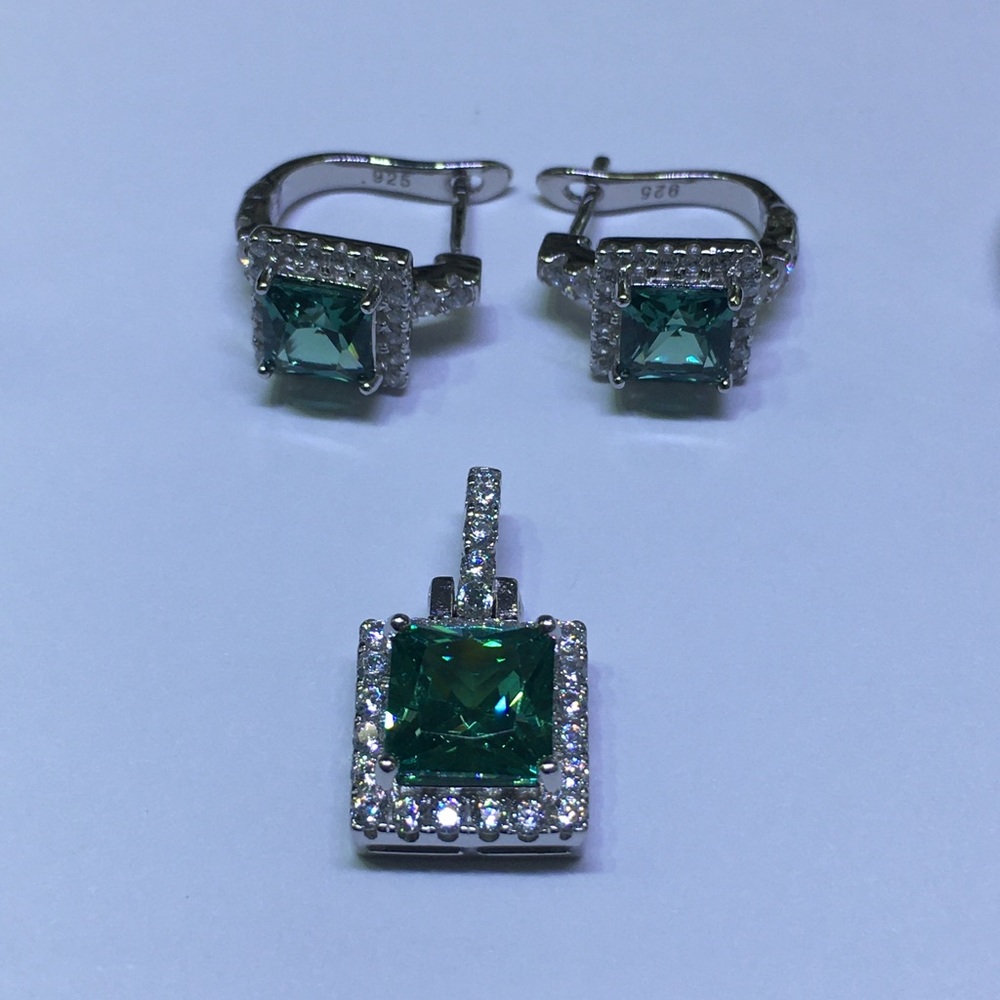 925 sterling silver Paraiba nano change co…